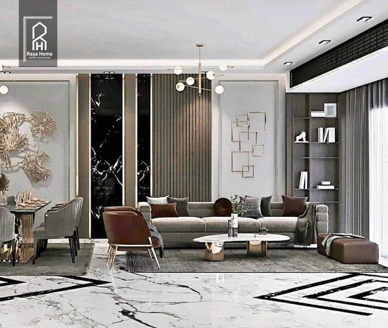 Contemporary Living Space